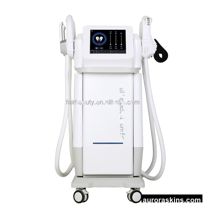 The Latest Four-Head Magnetic Shaping Slimming and Muscle Strengthening Beauty Machine