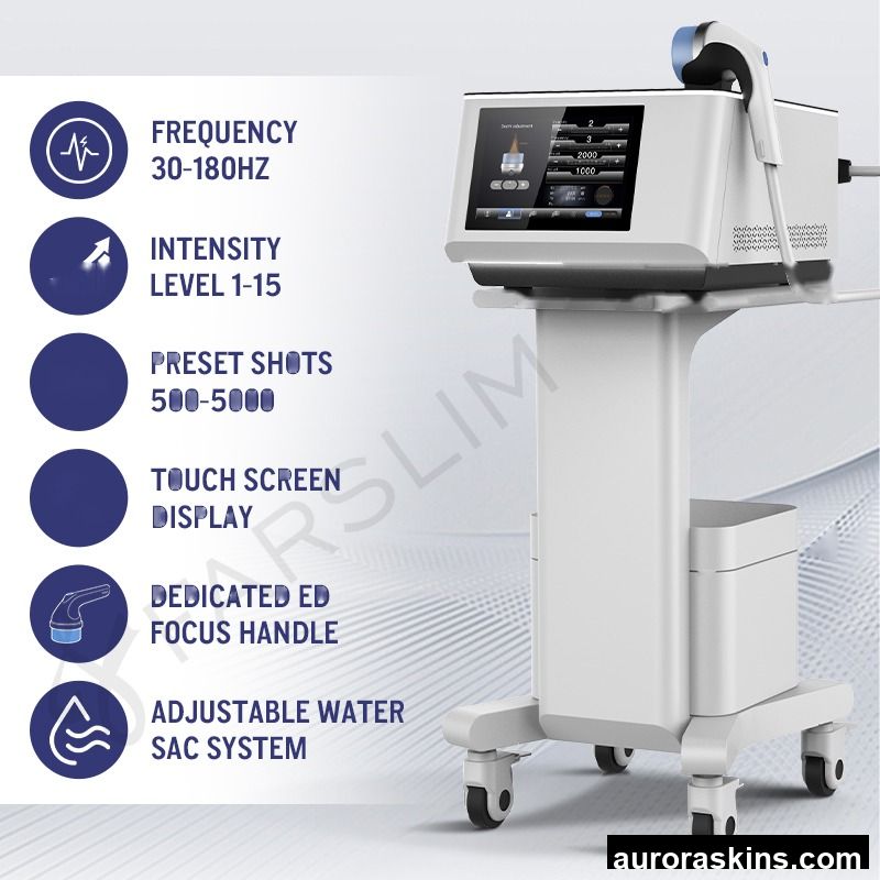 Hot Sales Focused Therapy Body Neck Treatment Pain Relief Physiotherapy 1-15 Levels Intensity Beauty Machine Good for Gym/Salon