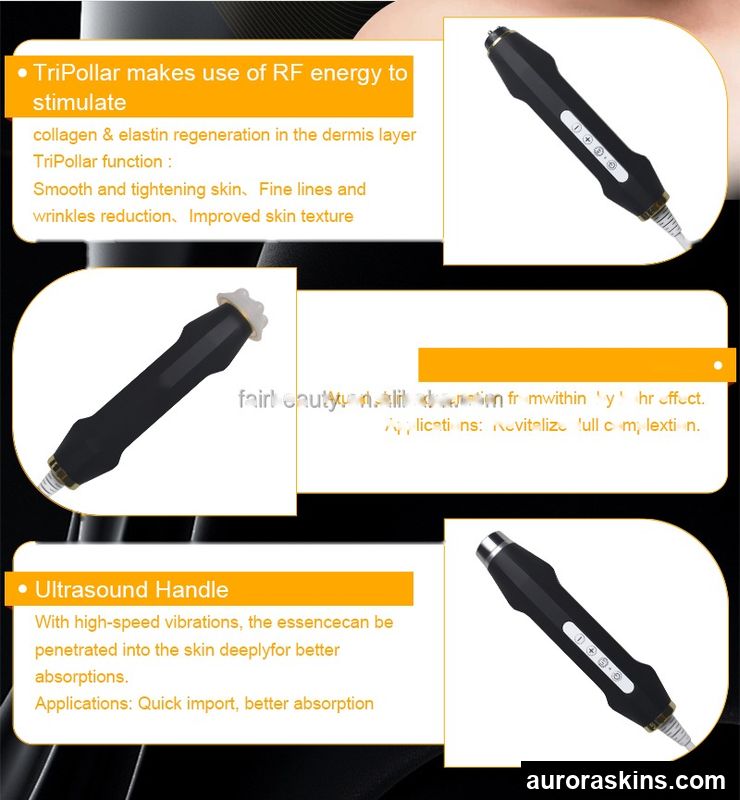 Portable 3-in-1 CO2 Bubble Oxygen Jet Skin Treatment Device-Touch Screen, Hydro Exfoliation, Wrinkle Care-Commercial Grade
