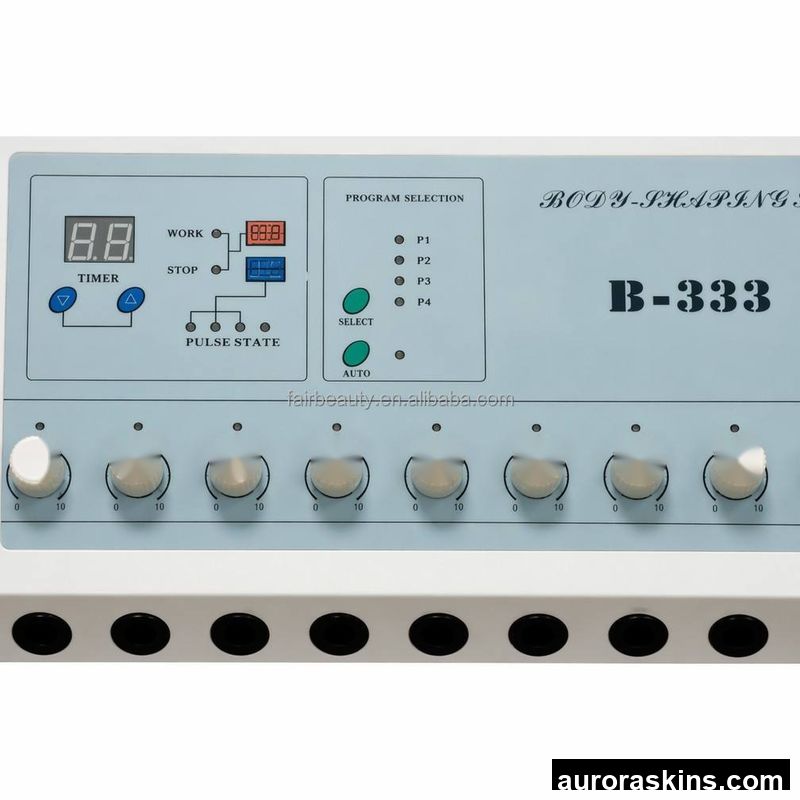 Micro-current 24 Massage Pads 5 Modes 10 Channels Body Sculpting Electric Muscle Stimulator Muscle Building Stimulation Machine