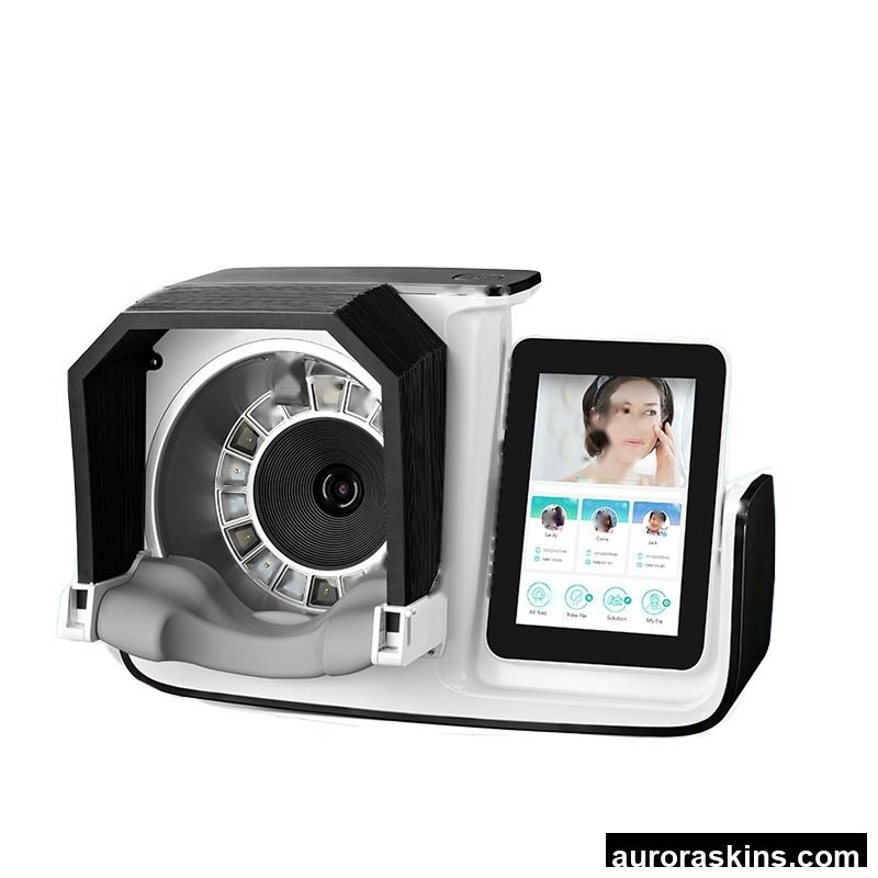Three-Generation AI Intelligent Commercial Use Skin Analyzer New Magic Mirror Face Tester LED Light Source Management System
