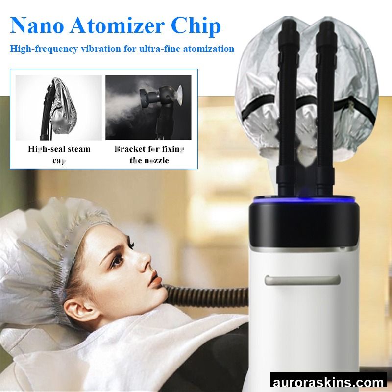 ION Nano Spray Steamer Nano Steamer Hair Scalp Steamer Machine for Ozone Micro-mist Machine Hair Treatment Oil Hair Care