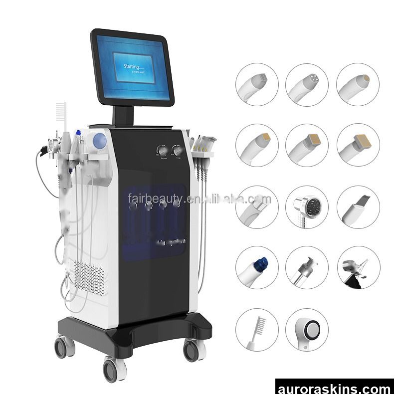 2026 Aurora Skins Multifunctional 15-in-1 ABS Vacuum Skin Health Improvement Tool-Dermabrasion and Deep Purifying Unit