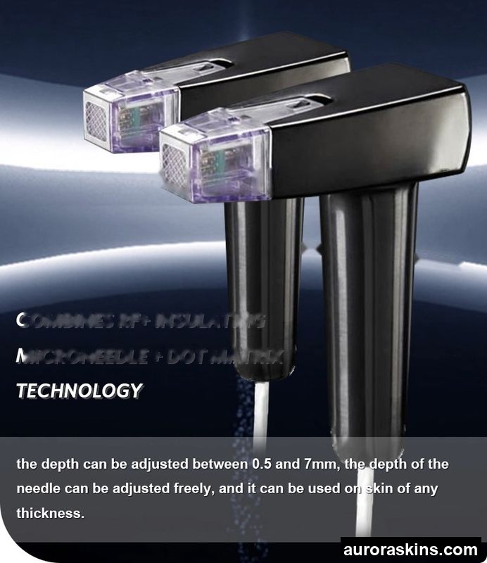 2026 Aurora Skins Top Selling Portable Fractional Radio Frequency System for Non-Invasive Facial Lifting, Skin Renewal and Acne Care
