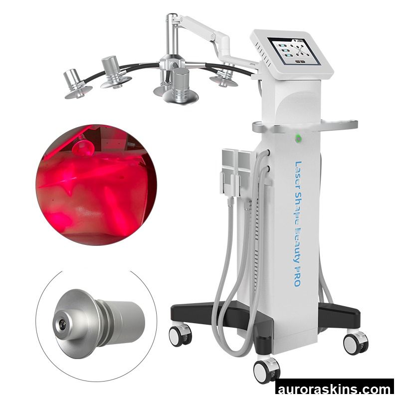 Non-invasive 6D Lipo Diode Laser Shape Machine/Green Light 532nm/Red Light 635nm Body Sculpting Fat Removal Beauty Equipment