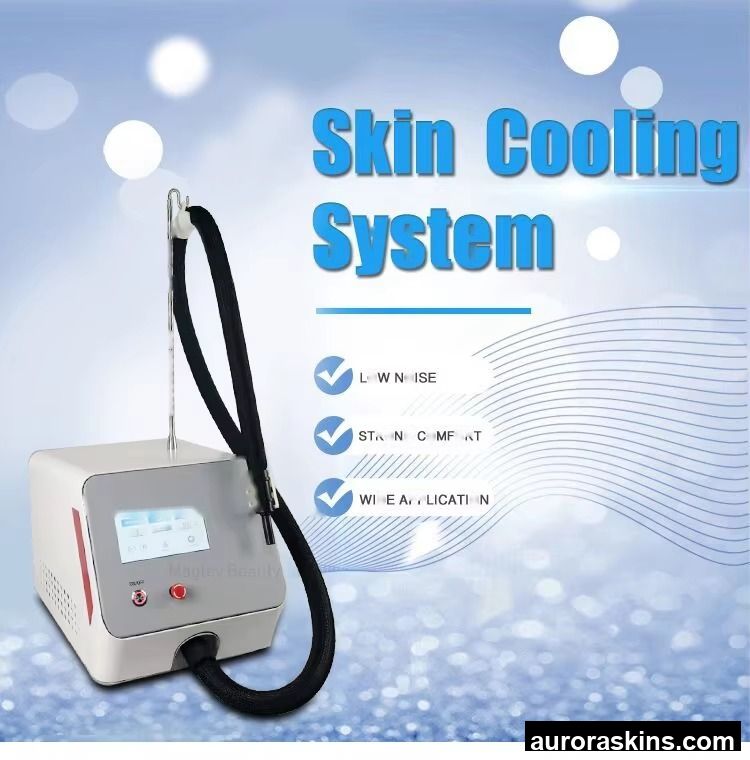 Zimmer Air Massage Skin Cooler Freezing Cold Therapy Body/Neck/Face Pain Relief Musical Function Plug-In 110V/220V 50-60Hz
