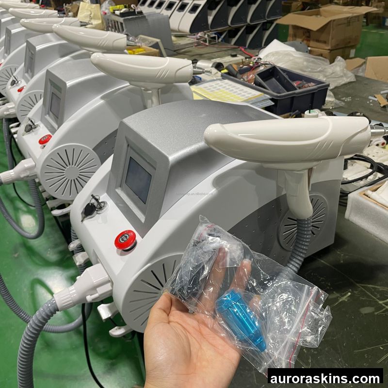 Certified Desktop Pigment Breakdown Machine for Tattoo Eyebrow Teaching Foot Pedal Control Q-mode Pulse Vibration Decomposition