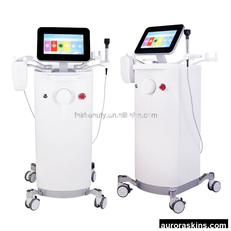 Vertical 2 in 1 Rf Facial Skin Rejuvenation Radio Frequency Body Shape Machine Diamond Superplasticity Beauty Equipment
