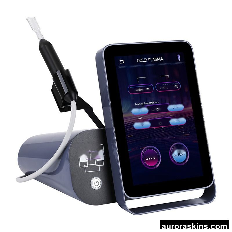 New China Standing Compact Desktop Dot Matrix Fusion Machine Cold Plasma Beauty Instrument Face Lift ABS Stainless Steel