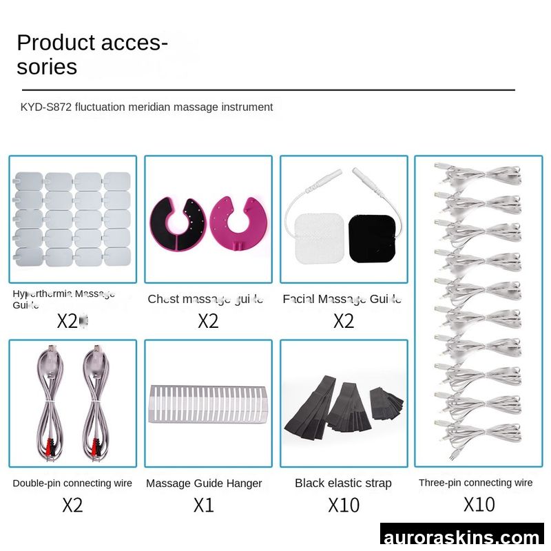 Commercial Use Slimming Patch Electrotherapy Meridian Heating Waterproof AU Cross-Border Desktop Micro-Current Beauty Instrument