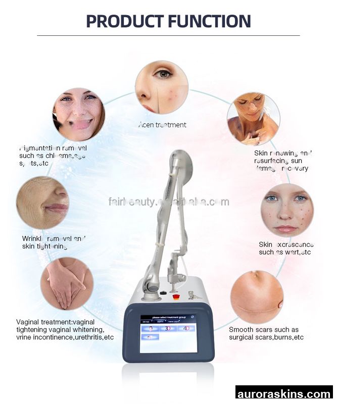 Professional Fractional CO2 Laser Scar Removal & Vaginal Treatment Machine Facial Acne Treatment Beauty Equipment for Salon