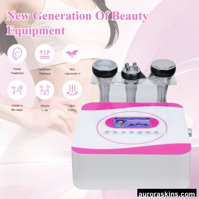 3 in 1 40k Cavit Vacuum 80K Cavi Lymphatic Drainage Cellulite Reduction Vaccum Roller Cavita Machine Slimming Equipment