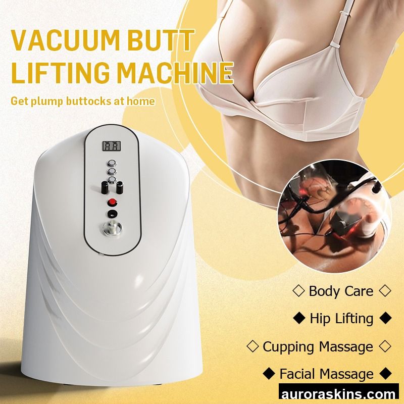 Breast Massager Vacuum Therapy Cupping Machine Butt Lifting Suction Cup Hip Lift Butt Lifting Breast Massage Machine