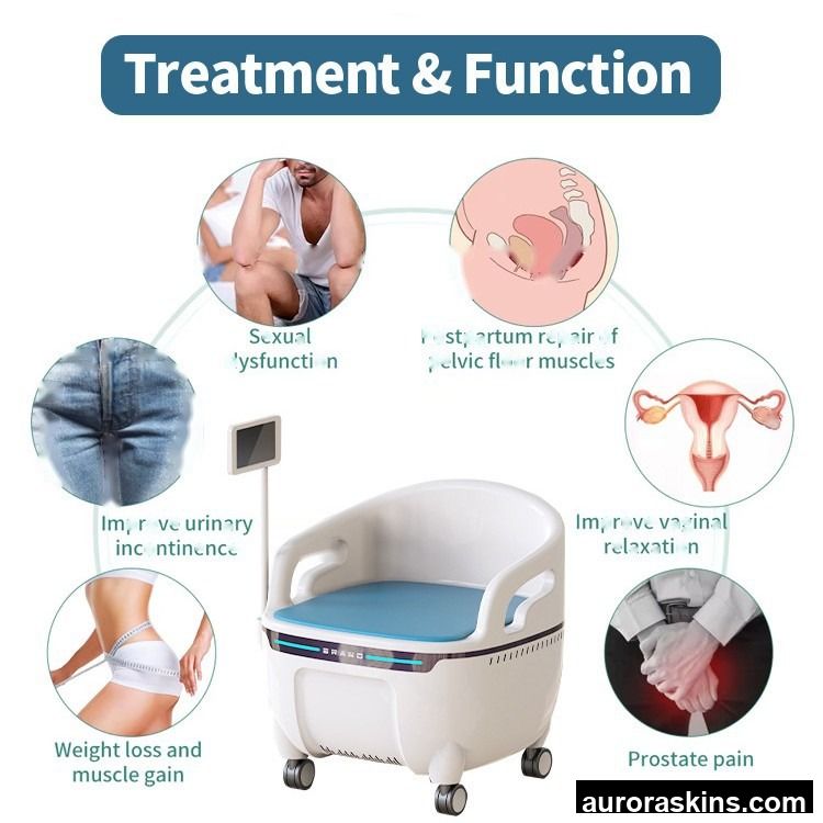 Cross-Border Foreign Trade Happiness Chair Non-Invasive Electromagnetic Home Use Skin Analyzer Pelvic Floor Magnetic Therapy