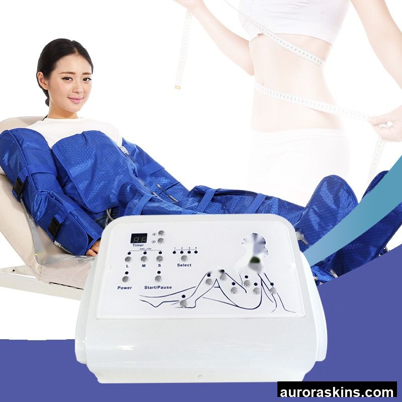 Presoterapia Massage air Pressure 16 Airbags Body Pressotherapy Lymphatic Drainage Pressotherapy Device for Waist Legs Arm