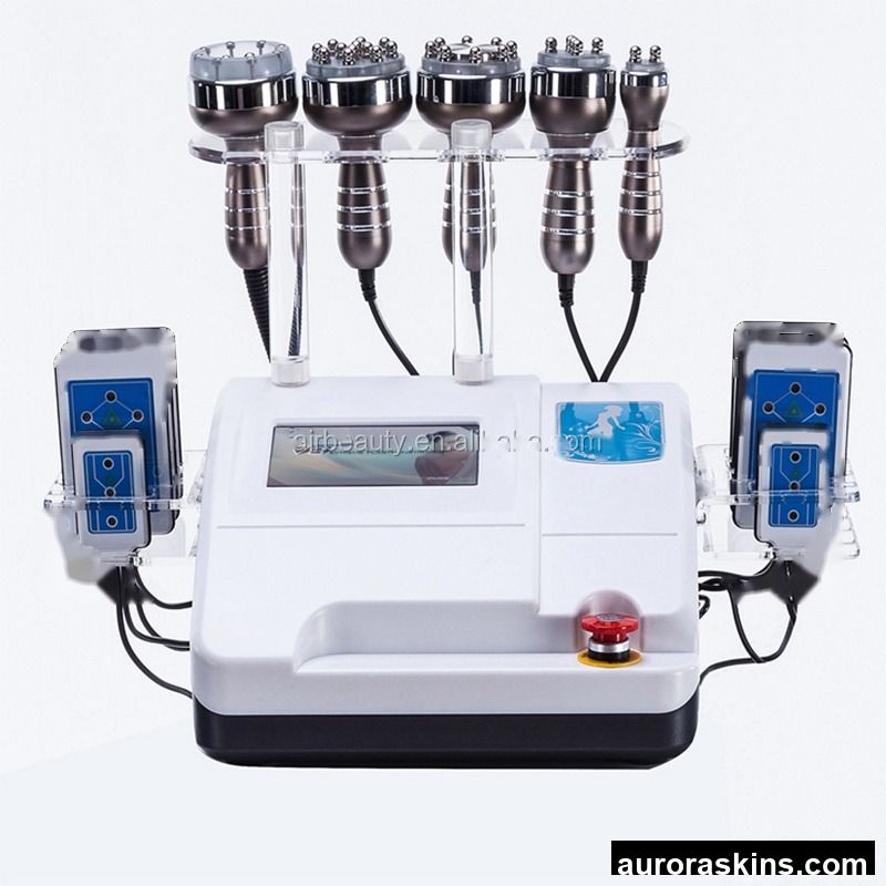Cavita Machine Fat RF 6 in 1 S Shape Vacuum Slimming Cavit Machine 40k Weight Loss Vacuum Cavit System Machine