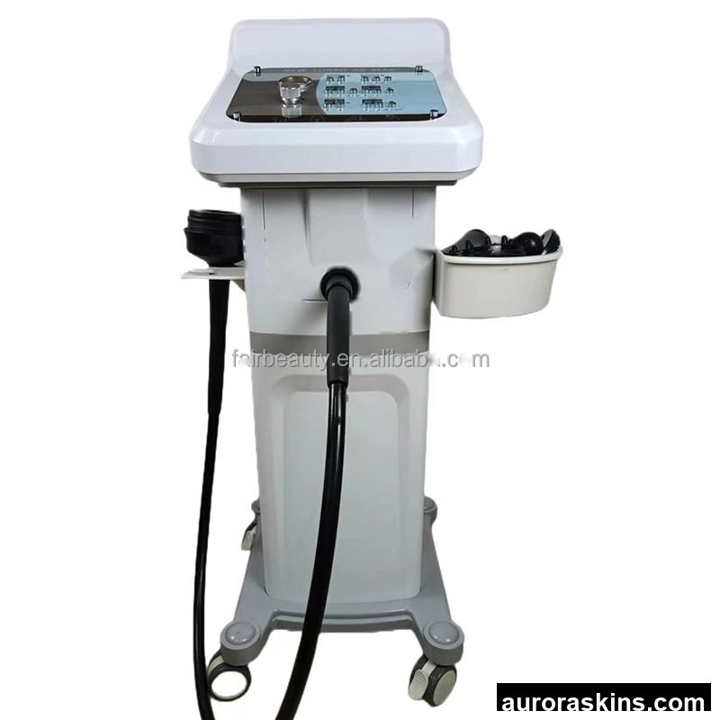 G8 Max Standing Vibration Massager Replaceable Heads Precisely Adjustable Power Used with Breast Enhancement Lymphatic Drainage