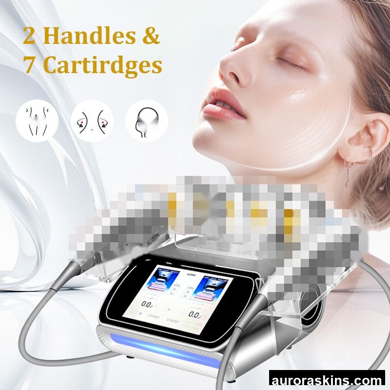 7D Face Lifting Breast Massager 7D 2 in 1 High Intensity Focused Anti-aging Wrinkle Removal 7D Vmax SMAS Hiifu Hefu Machine