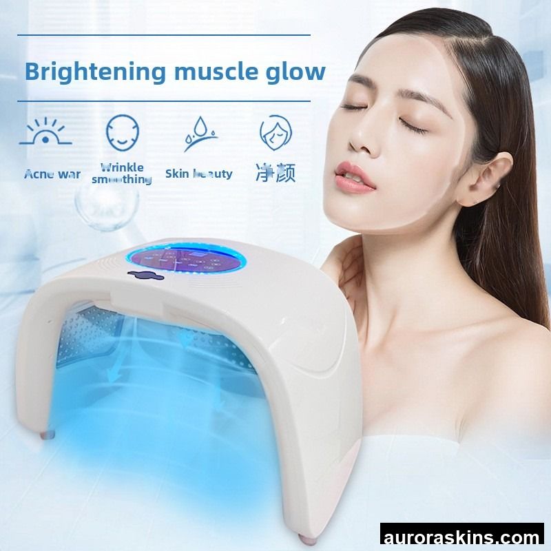 Keyimei LED Cold Hot Spray Spectrometer Red Blue Photon for Home Use Skin Rejuvenation Whitening Freckle Removal Facial Beauty