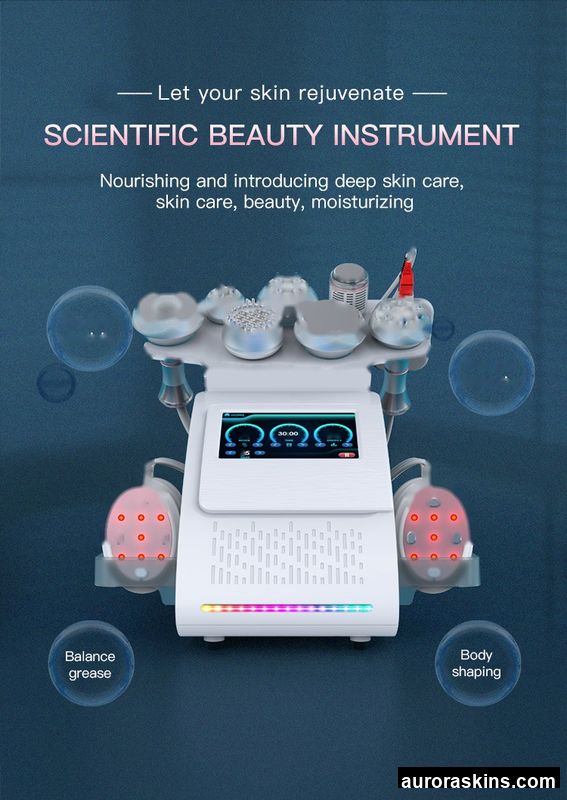 Fat Reduction Machine for Home and Salon Use Body Slimming Weight Loss 9 in 1 40 K Massage Machine Beauty