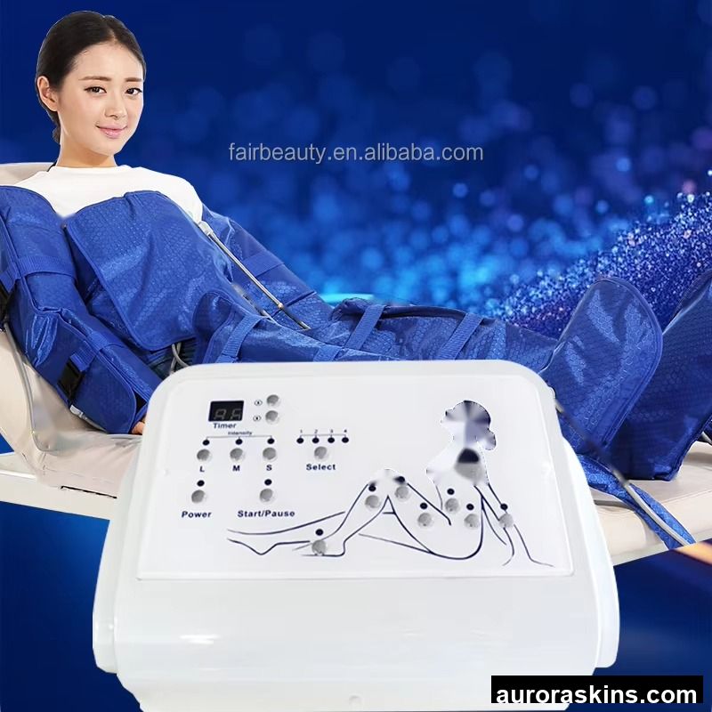 Air Pressure Lymphatic Drainage Vacuum Therapy Machine Breast Massage 16 Airbags Compression Presoterapia Slimming Equipment