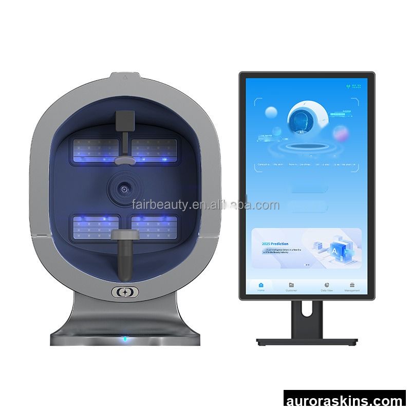 2026 Digital Skin Facial Scalp Analyzer X5 Pro Skin Analyzer 3D Intelligence Scanner Report Skin Detection Skin Analysis Machine