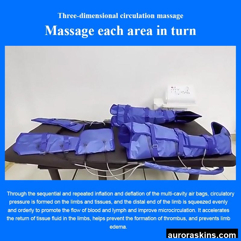 Full Body Suit 16 Air Bag Fat Removal Breast Massage Presoterapia Sauna Suit Physical Lymphatic Drainage Air Pressure Machine
