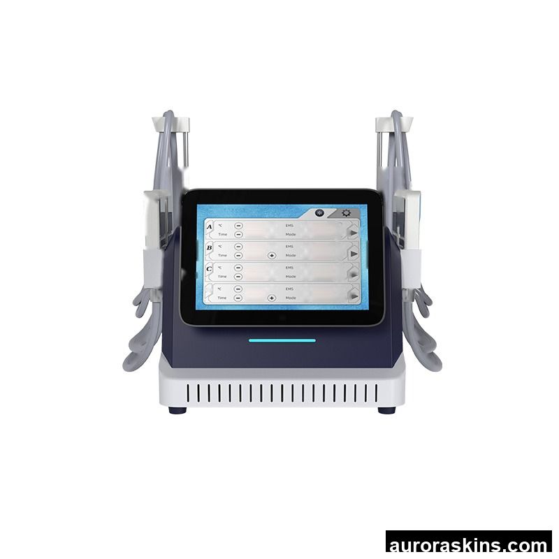 2025 New 2 in 1 Cryo Cooling 4 Pads Plate Fat Frozen Fat Freezing Face Lifting Machine Bodi Slimming Machine