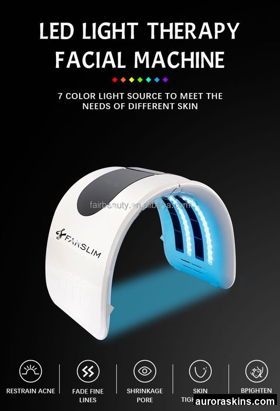 7-Color Photon Beauty Mask-LED Red Light Therapy for Face, Skin Rejuvenation, Complete Facial Treatment System