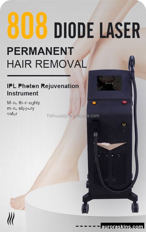 2026 New Portable Painless Professional 808nm Diode Hair Removal Machine Salon Beauty Device Skin Whitening and Firming