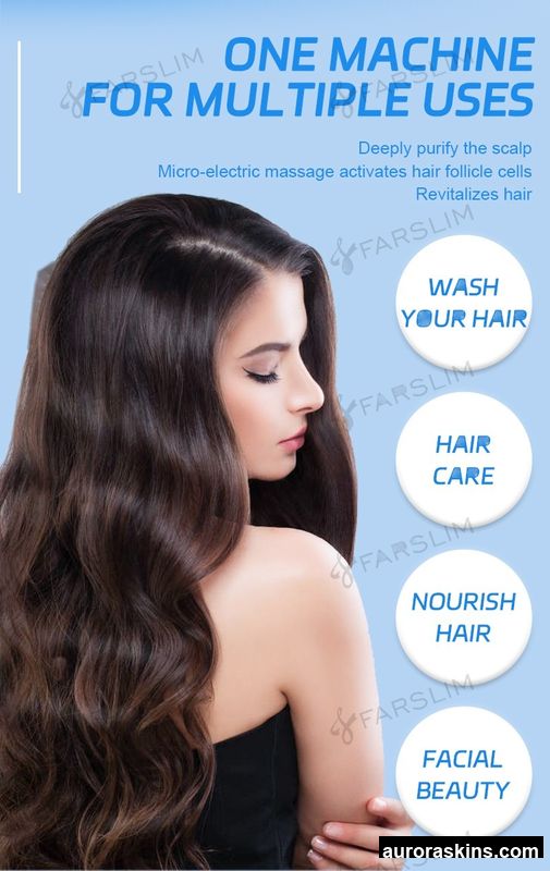 2026 Aurora Skins Commercial 7-in-1 Scalp Care Equipment with Moisture Enhancement and Comfort Therapy Features