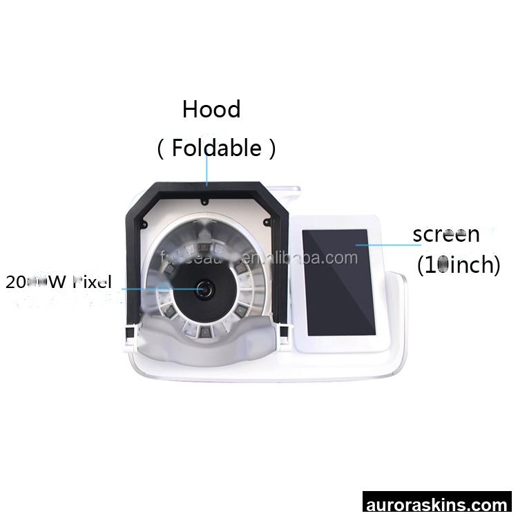 2026 Aurora Skins Professional 3D Digital Skin Diagnostic Device-Facial Skin Assessment System with iPad Operating System