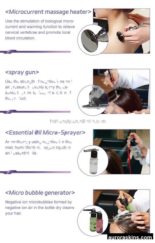 2026 Aurora Skins Factory Direct Sales Innovative Hair Wellness Device for Scalp Maintenance, Deep Cleansing and Relaxing Massage