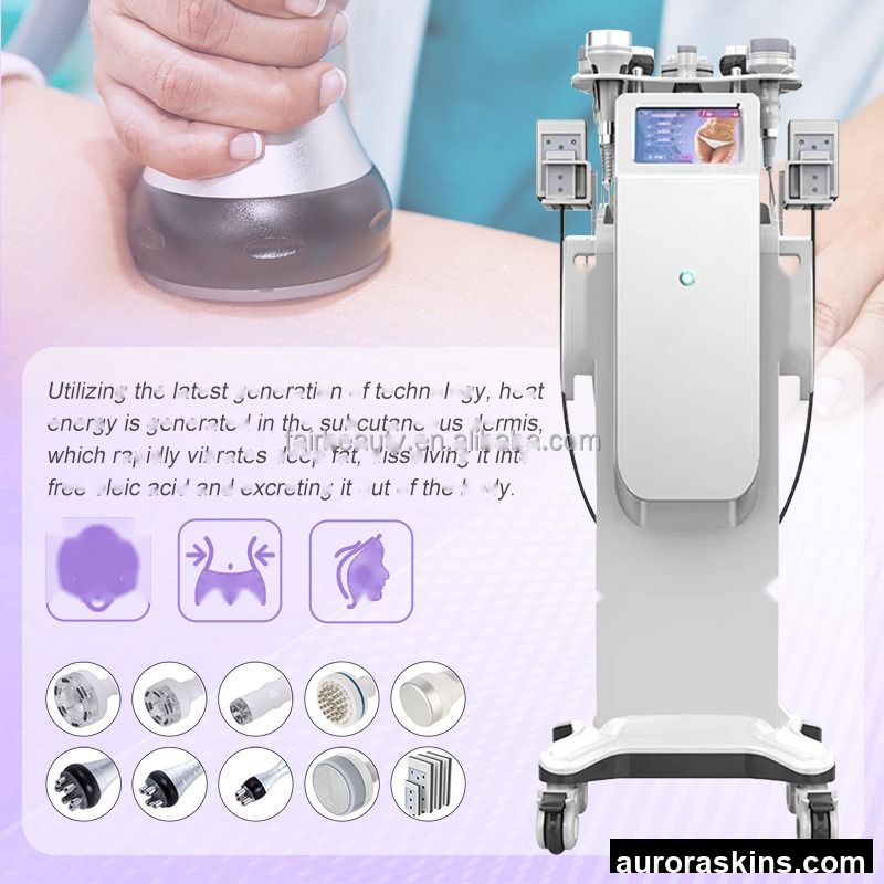 Vacuum Therapy Lymphatic Drainage Butt Lift Cavit 80K Vacuum Suction Body Slimming Machine Lymphatic Drainage Face Lift