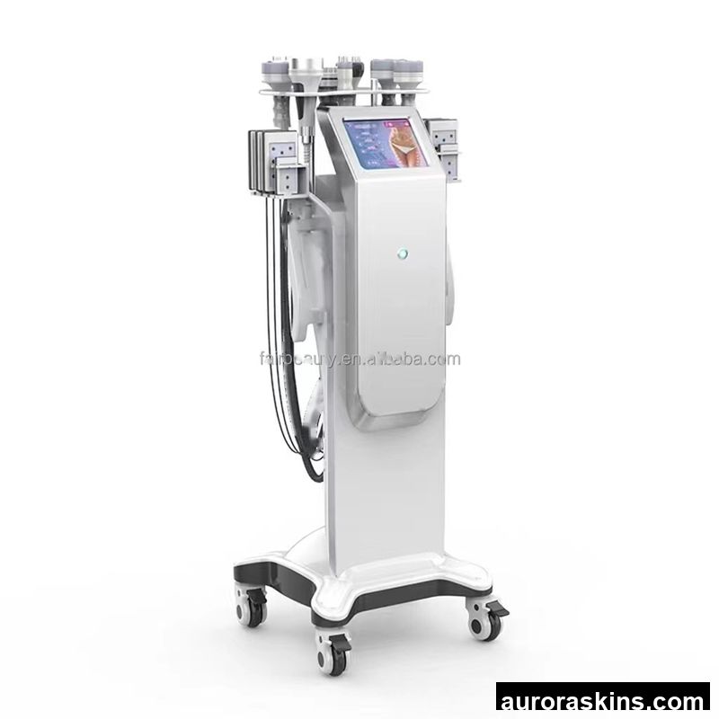 Aurora Skins a 10in1 40 80K Fat Lose Cavi Face Neck Lifting Firming Radio 5 10mhz Lfiting Eye Skincare Machine Spa Homeuse Kim8 Vacuum