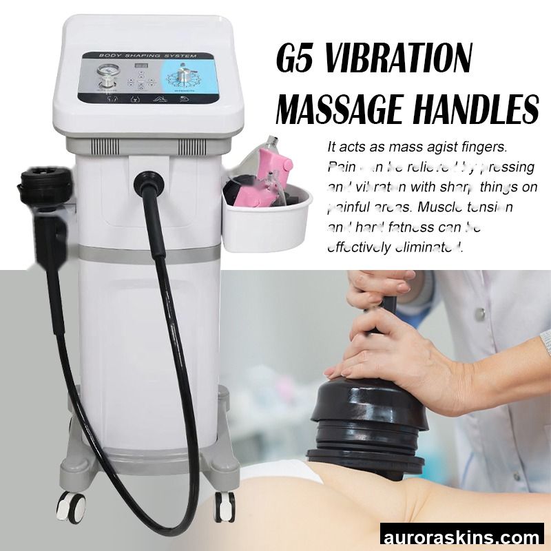 New 3in1 Turbo G8 MAX Vacuum Heat Massage Cupping Relax Massager G5 Body High Frequency Vibrator G8 Machine