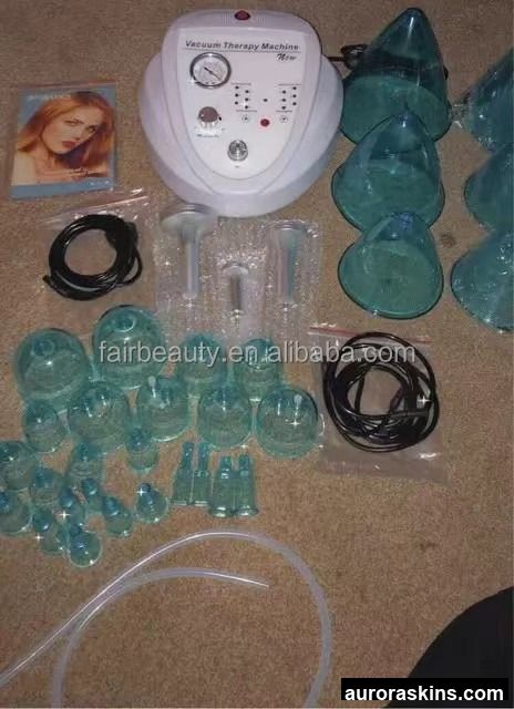 Vacuum Therapy Machine 24 Cup Suction Cupping Vacuum Roller Massager for Commercial Use Hip and Butt Enhancer