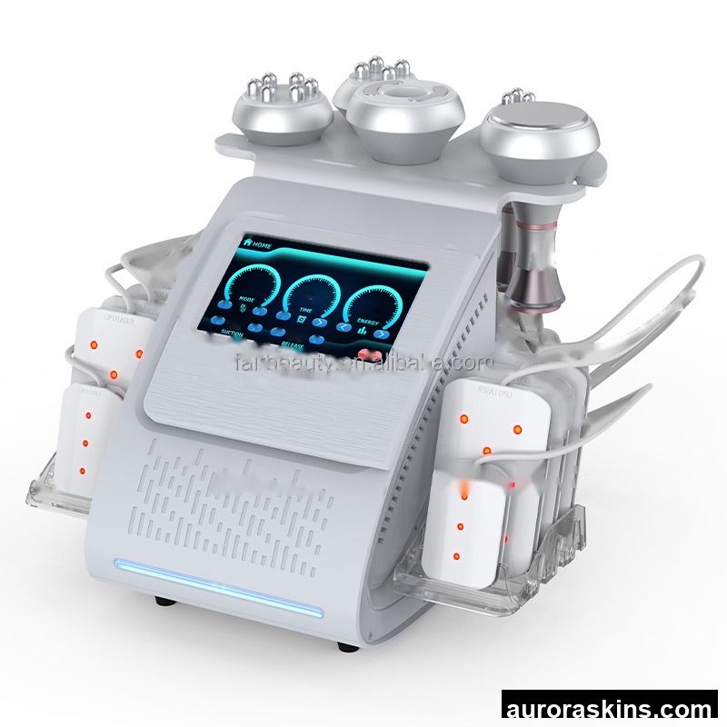 Multifunctional Fat Reduction Machine for Home and Salon Use Body Slimming Weight Loss 6 in 1 40 K Massage Machine Beauty