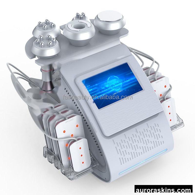 Multifunctional Fat Reduction Machine for Home and Salon Use Body Slimming Weight Loss 6 in 1 40 K Massage Machine Beauty