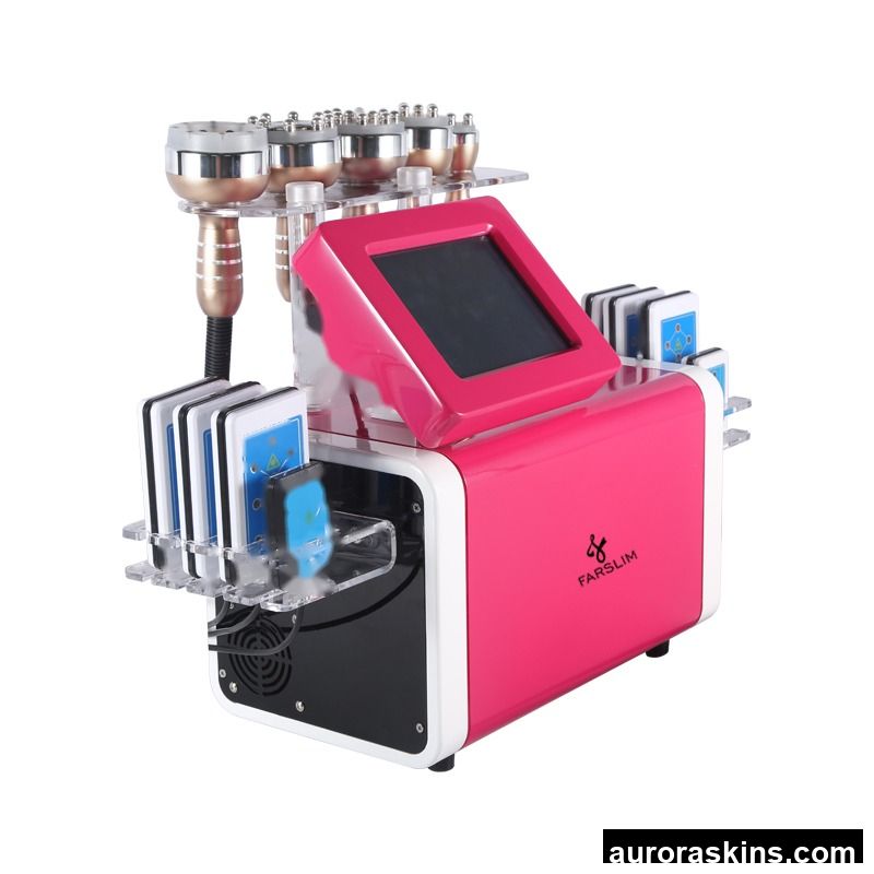 Fat Reduction Machine for Home and Salon Use Body Slimming Weight Loss Equipment 6 in 1 40 K Multifunctional Beauty Equipment