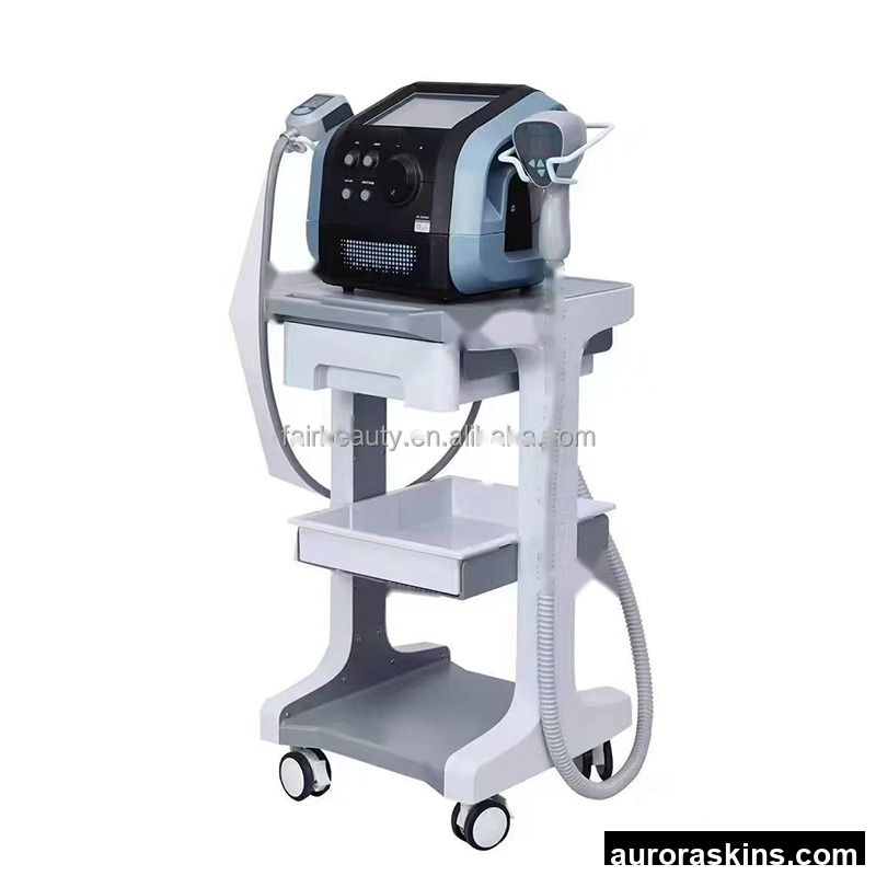 Portable 2-in-1 Rediofrequency & High-frequency Sound Body Slimming Machine for Anti-aging Skin Tightening Fat Burning