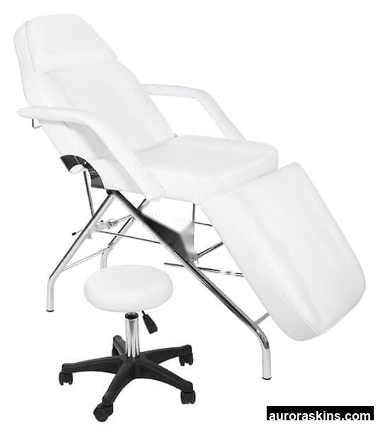 Newest Aurora Skins FR-V01 1 Motors Massage Bed & Chair 110V/220V ABS+Stainless Steel for Beauty Salon Spa Body Treatment Commercial Use