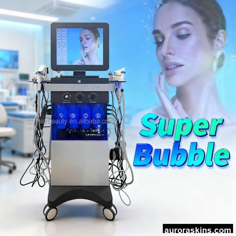 2026 14 in 1 Diamond Dermabrasion Skin Tightening and Rejuvenation Multifunctional Deep Facial Cleansing Beauty Device