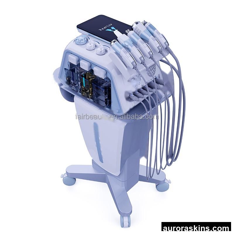 6 in 1 M6 Aqua Machine Multifunctional Hydro Dermabrasion Facial Machine Touch Screen Skin Rejuvenation Salon Beauty Equipment