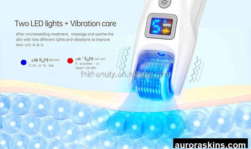 Wholesale Vibration G5 LED Photon Therapy System-Low-Level Current Skin Care, Face Lifting, Electric Roller for Hair Regrowth