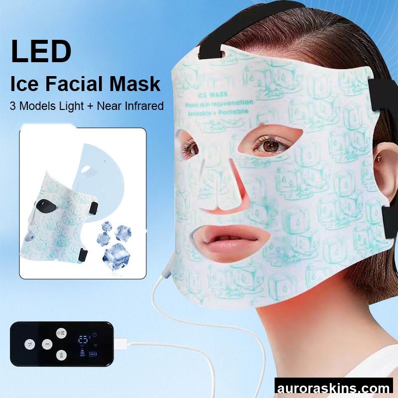 LED Photon Therapy Red Light Therapy Face Machine LED Light Therapy Machine Dark Spot Removal LED Light Therapy Facial Machine