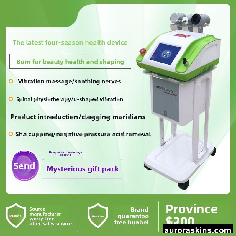 Keyimei KYM-79 Magnetic Energy Bioelectric Physiotherapy Instrument ABS Meridian Dredging Scraping Acid Removal Suction Cupping