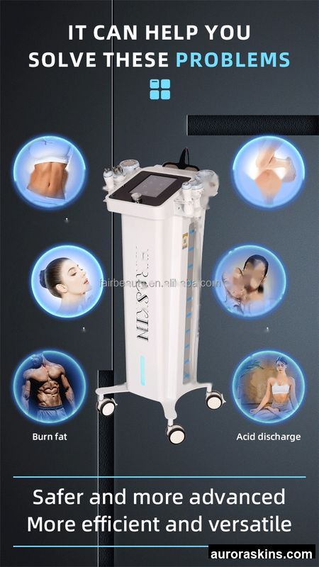 Fat Reduction Machine for Salon Use Body Slimming Weight Loss 9 in 1 40 K Massage Machine Beauty EquipmentSkin Tightening