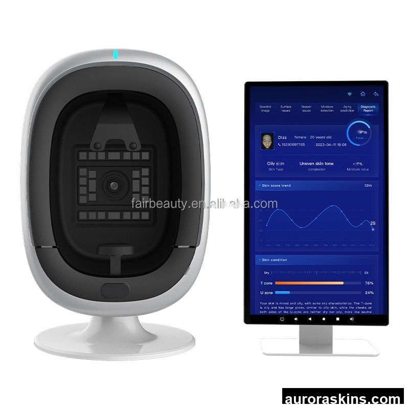2025 NEW 3D AI Intelligent Digital Facial Face Scanner O1 Skin Analyzer Professional Skin Facial Tester Skin Analysis Machine