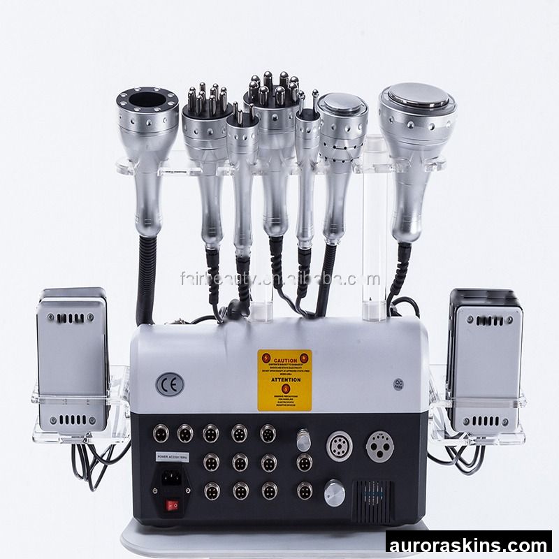 Multifunctional 9 in 1 Vacuum Radio Frequency RF 40K Cavit Slimming Cavi Machine 80K Vacuum Cavit Machine